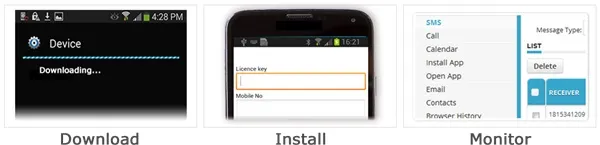 Aplikasi KeyLogger install Highster Mobile