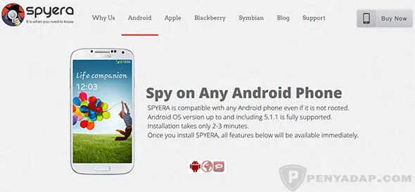 Aplikasi iPhone & Android Gratis Terbaik - SpyEra