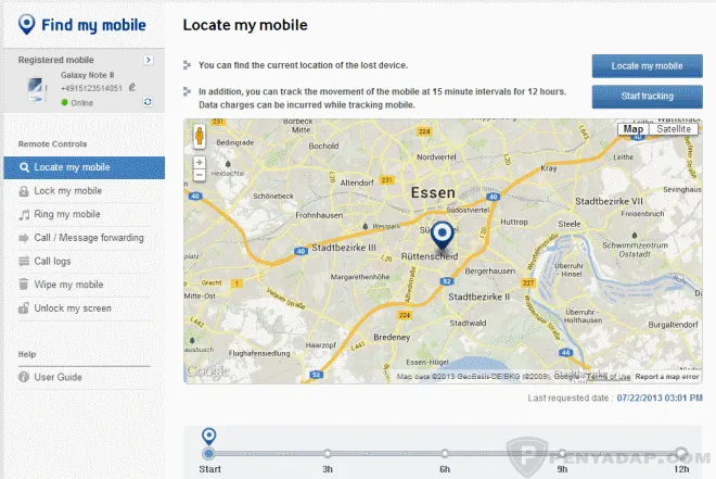 Find My Mobile by SAMSUNG
